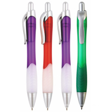 Fat Soft Touch Plastic Ballpen with Rubber Grip Tc-6025